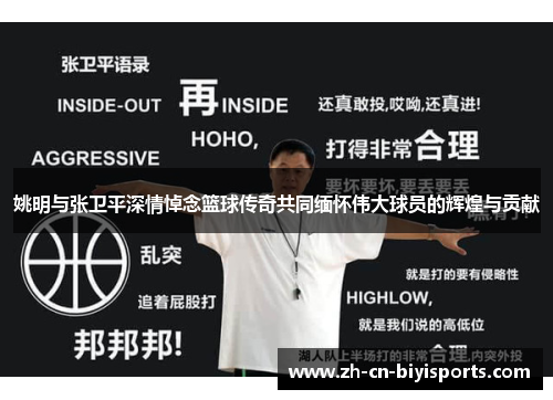 姚明与张卫平深情悼念篮球传奇共同缅怀伟大球员的辉煌与贡献
